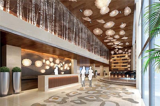 酒店大堂設(shè)計（時尚）