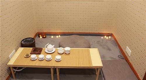 連鎖店裝修設(shè)計（元蒸道道家養(yǎng)身體驗館）