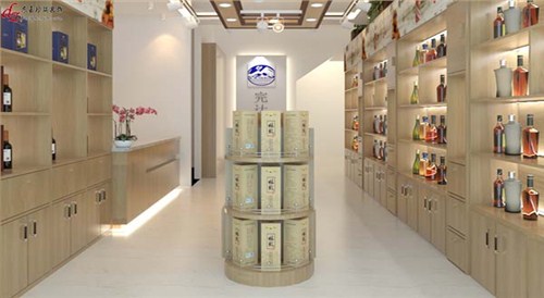 無錫完達山酒業展示店設計